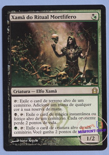 Deathrite shaman portuguese - shaman,