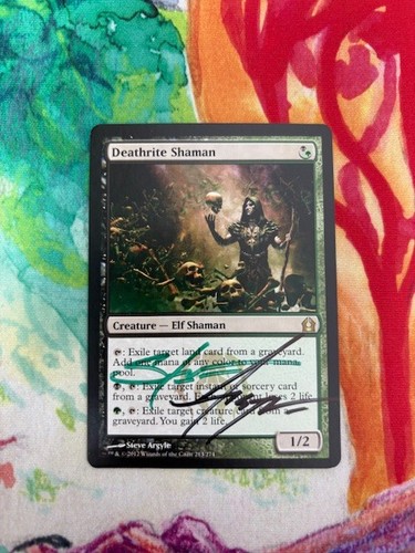 Deathrite shaman signed magic - shaman,