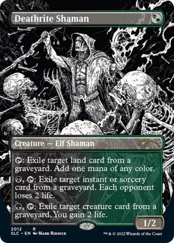 Sciamano deathrite senza - sciamano, (senza