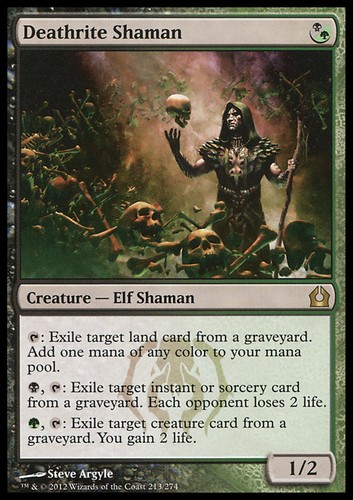 Mtg deathrite shaman exc - mtg,