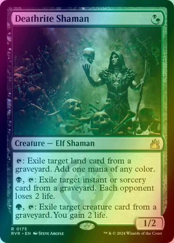 Sciamano deathrite foil mtg - sciamano, (mtg