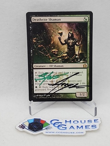Mtg firmato deathrite shaman - mtg,