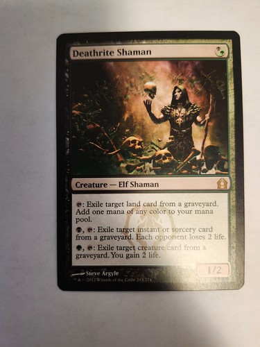 Deathrite shaman return to - shaman,