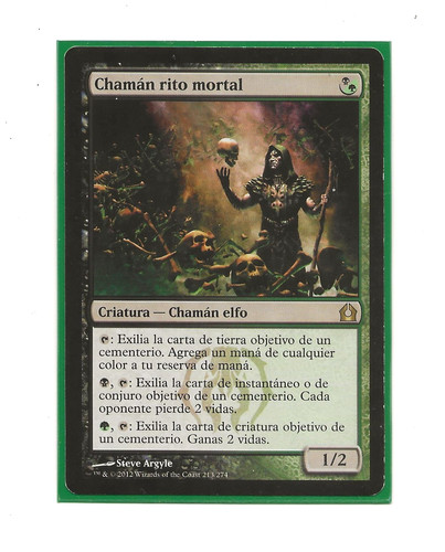 Deathrite shaman return - return, to